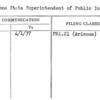 Arizona State Superintendent of Public Instruction