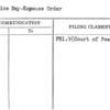 Armistice Day-Expense Order