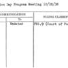 Armistice Day Program Meeting 10/28/38