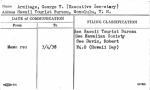 Armitage, George T. (Executive Secretary)