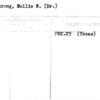 Armstrong, Mollie W. (Dr.)
