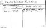Army & Navy Entertainers & Welfare Workers