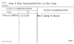 Army & Navy Representatives in New York