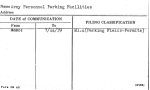 Army Personnel Parking Facilities