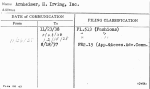 Arnheimer, H. Irving, Inc.