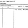 Arnoff, William (Pres.)