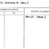 Arnold, Lawrence M. (Mrs.)