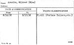 Arnolds, Mildred (Miss)