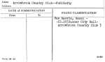 Arrowbrook Country Club--Publicity