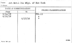 Art Metal Die Mfgs. of New York