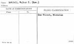 Artioli, Walter P. (Rev.)