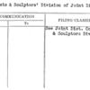 Artists & Sculptors' Division of Joint Dist. Comm.