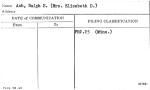 Ash, Ralph E. (Mrs. Elizabeth D.)