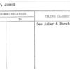 Asher, Joseph