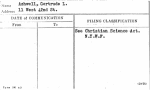 Ashwell, Gertrude L.