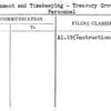 Assignment and Timekeeping - Treasury Grounds Personnel