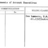 Assignments of Account Executives