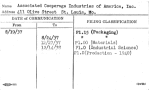 Associated Cooperage Industries of America, Inc.