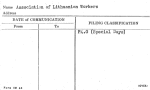 Association of Lithuanian Workers