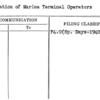 Association of Marine Terminal Operators