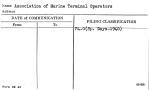 Association of Marine Terminal Operators