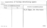 Association of Railway Advertising Agents