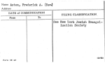 Aston, Frederick A. (Rev.)