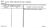 Atlas Waste Manufacturing Company