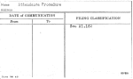 Attendance Procedure