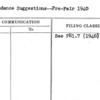 Attendance Suggestions--Pre-Fair 1940