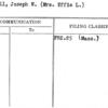 Attwill, Joseph W. (Mrs. Effie L.)