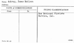 Aubrey, James Madison