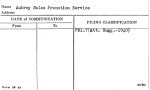 Aubrey Sales Promotion Service