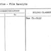 Auditorium - Film Receipts