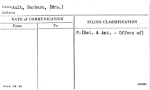 Ault, Barbara, (Mrs.)