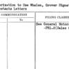 Authorization to Use Whalen, Grover Signature on Contestants Letters