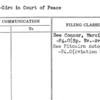 Auto-Giro in Court of Peace