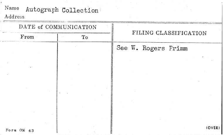 Autograph Collection - NYPL Digital Collections