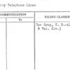 Auxiliary Telephone Lines