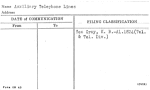 Auxiliary Telephone Lines