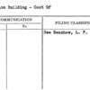 Aviation Building - Cost Of