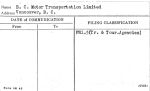 B.C. Motor Transportation Limited