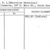 Bach, E.L. (Executive Secretary)