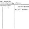 Bachelor, George L.