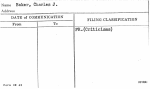 Baker, Charles J.