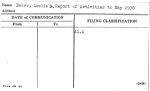 Baker, Leslie S. Report of Activities to May 1936