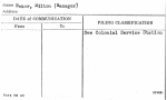 Baker, Milton (Manager)