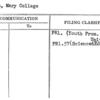 Baldwin, Mary College