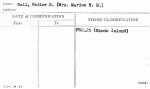 Ball, Walter S. (Mrs. Marion N.H.)