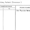 Ballantine, Herbert (Treasurer)